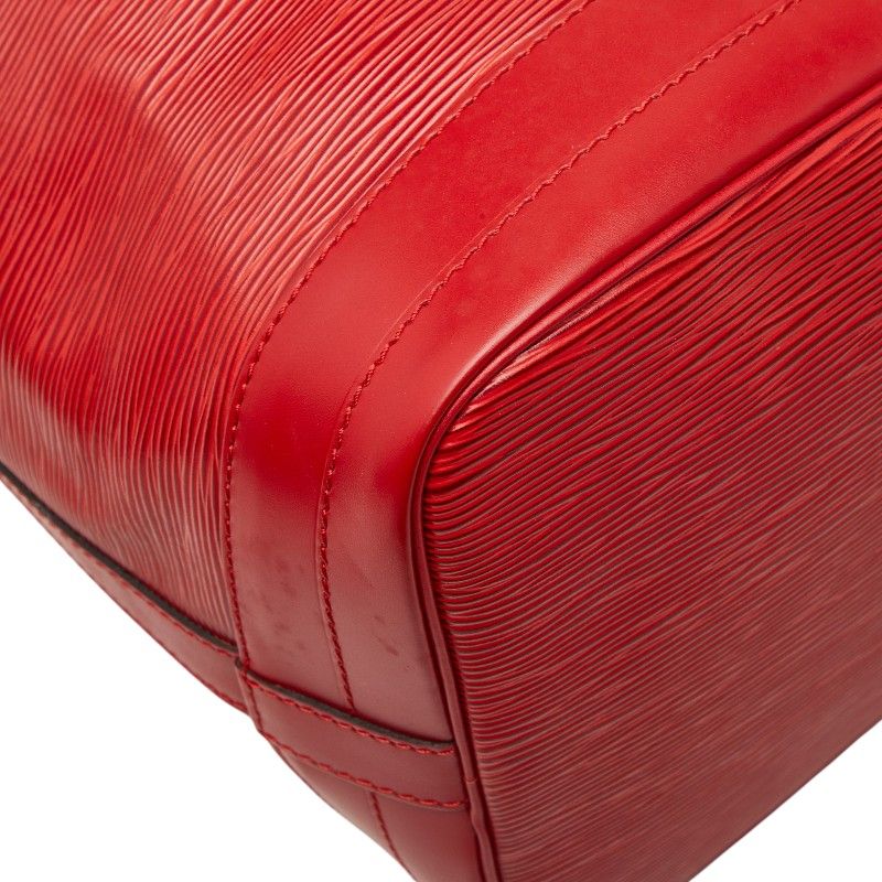 Louis Vuitton Epi Noe Shoulder Bag Castilian Red Leather