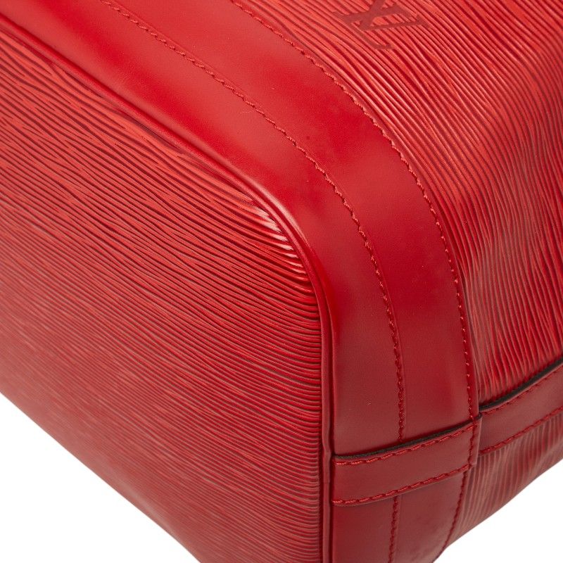 Louis Vuitton Epi Noe Shoulder Bag Castilian Red Leather