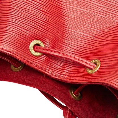 Louis Vuitton Epi Noe Shoulder Bag Castilian Red Leather