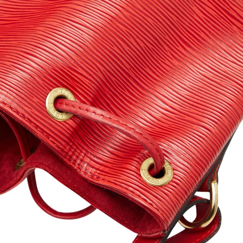 Louis Vuitton Epi Noe Shoulder Bag Castilian Red Leather