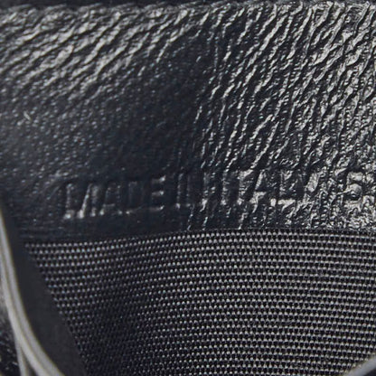 Balenciaga Logo Bifold Wallet Black Leather