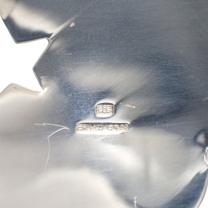 Hermes Moon Star Bangle Bracelet Vintage 925 Sterling Silver