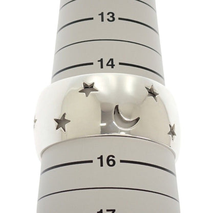 Hermes Moon Star Bangle Bracelet Vintage 925 Sterling Silver