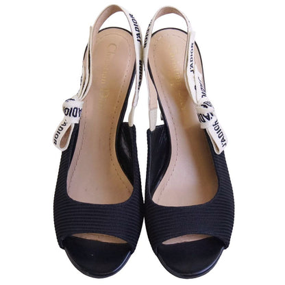 Dior Sandals Backst Black