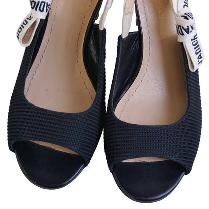Dior Sandals Backst Black