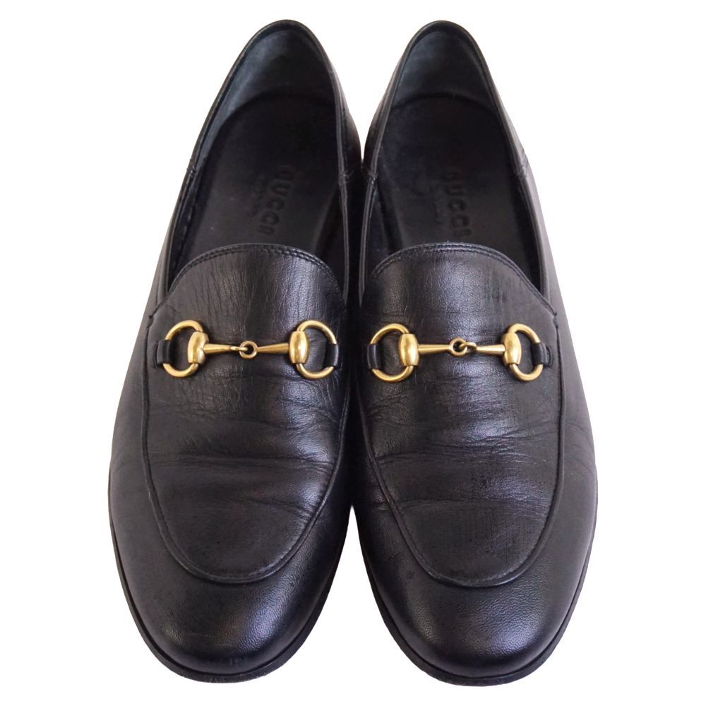 Gucci Loafers Moccasins Horsebit Leather Shoes