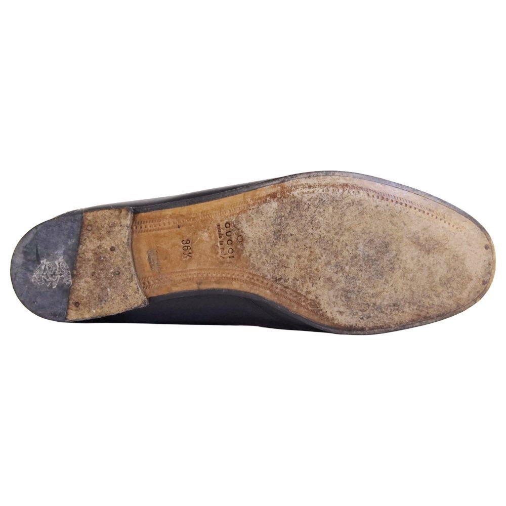 Gucci Loafers Moccasins Horsebit Leather Shoes
