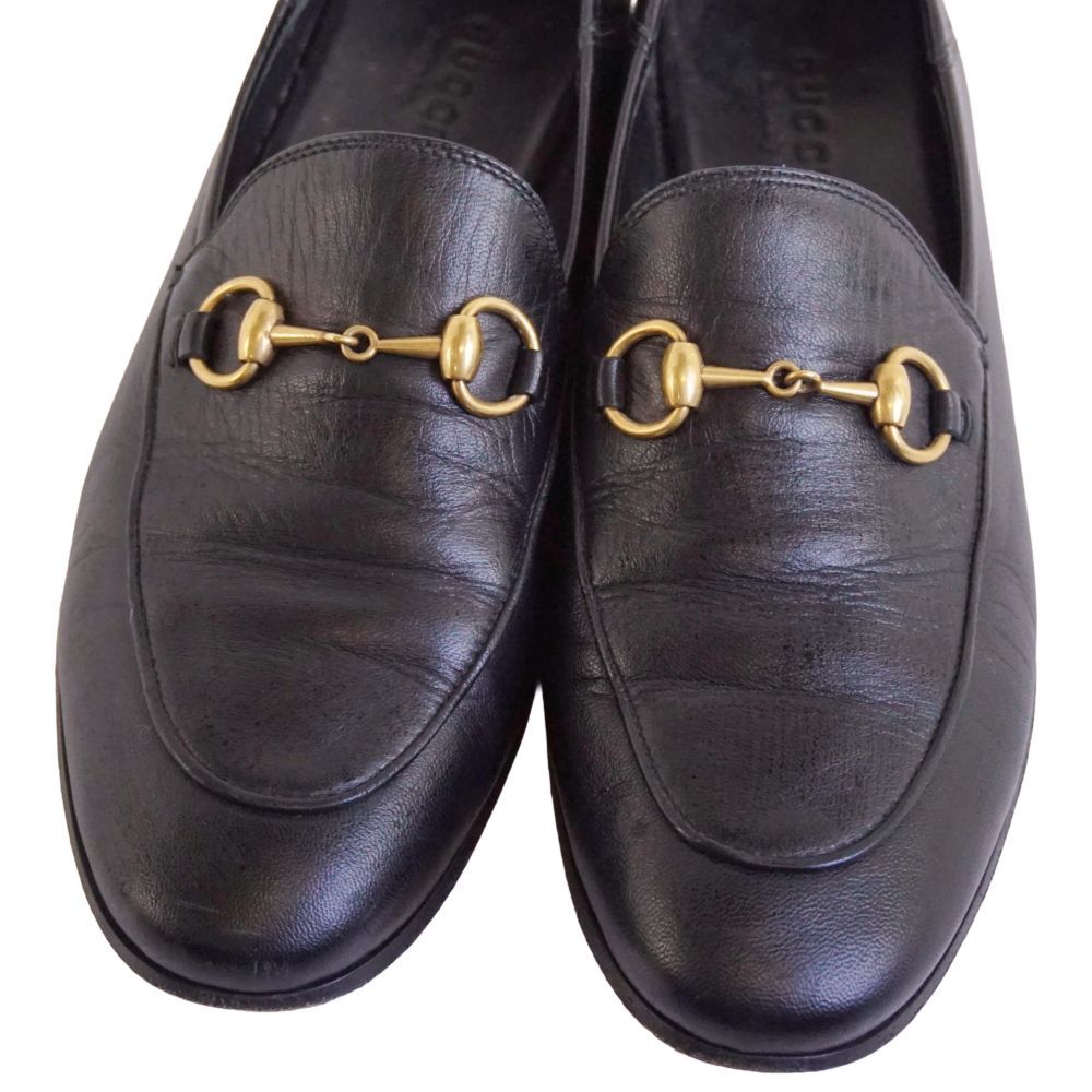 Gucci Loafers Moccasins Horsebit Leather Shoes