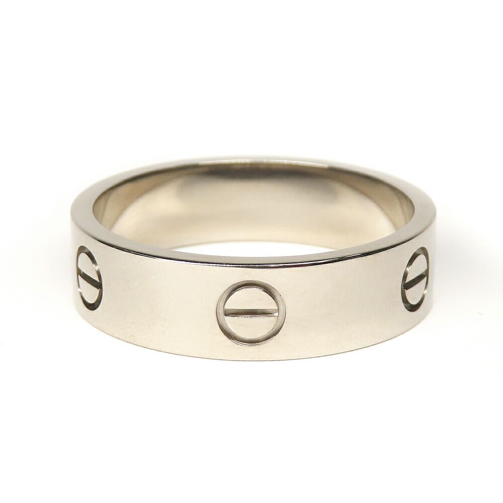 Cartier Love Ring 64 White Gold