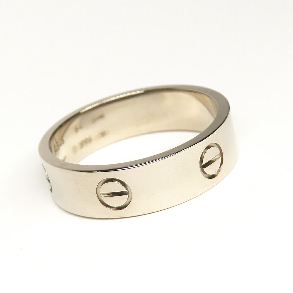 Cartier Love Ring 64 White Gold