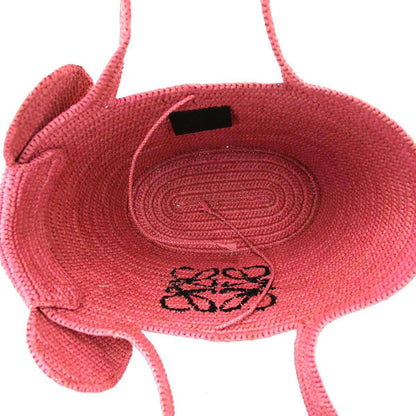 Loewe Elephant Basket Tote Pink