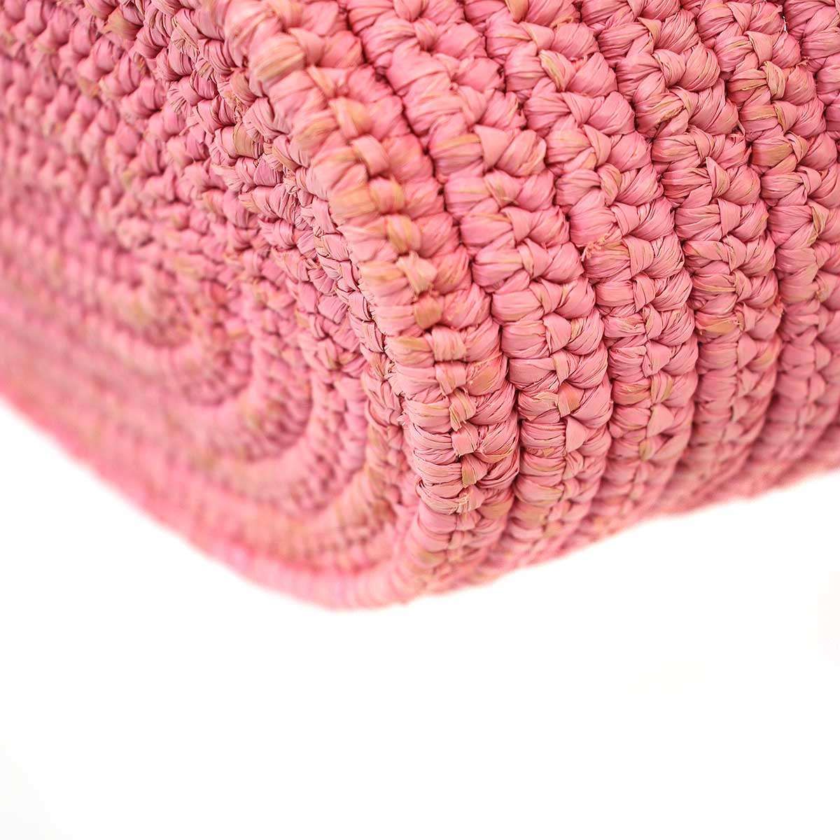 Loewe Elephant Basket Tote Pink