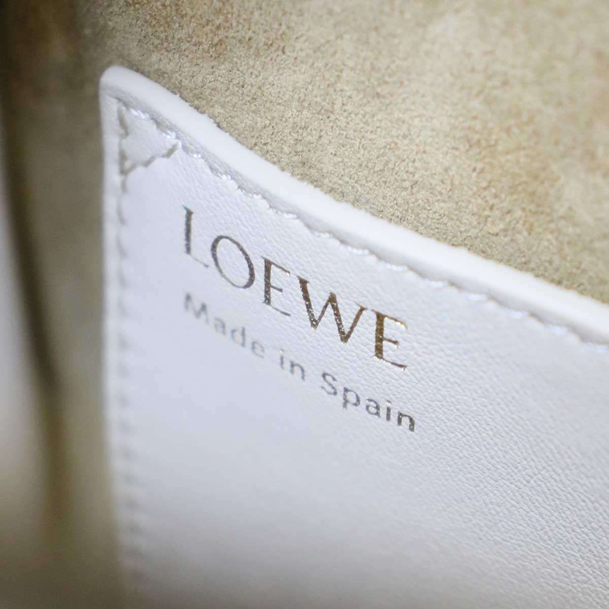 Loewe Amazona 16 Square Shoulder Bag Beige