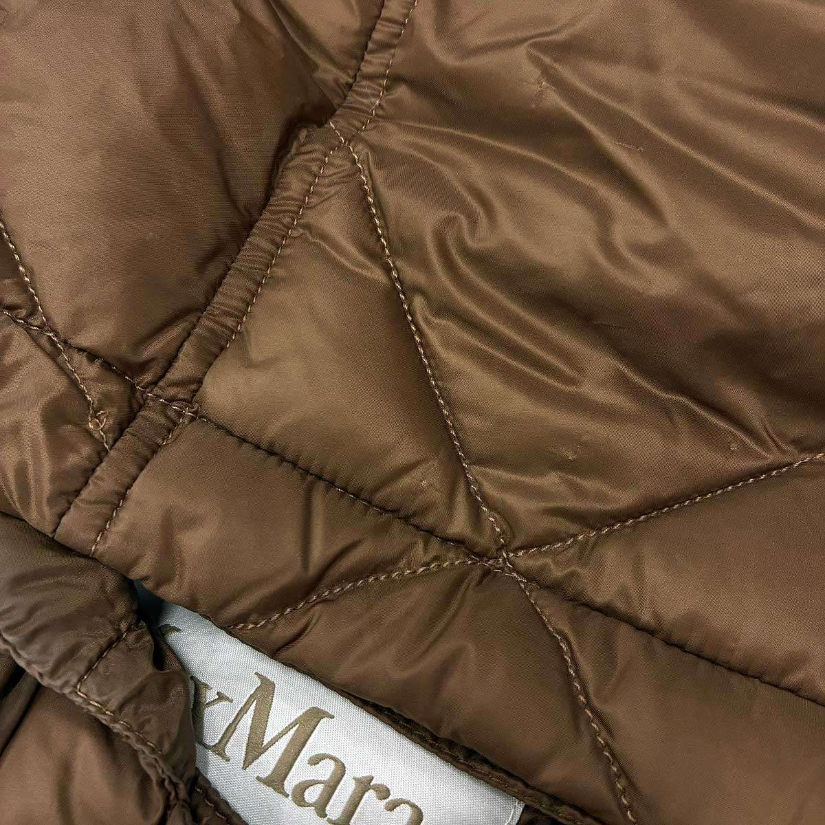 Max Mara Maxmara the Cube Tregil Noslee Budow Coat Brown 44