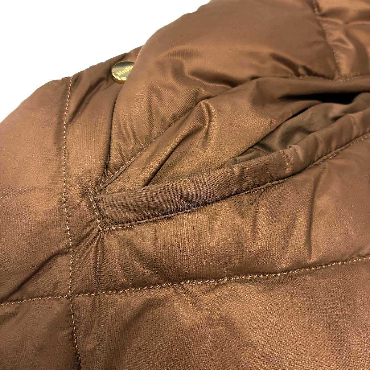 Max Mara Maxmara the Cube Tregil Noslee Budow Coat Brown 44