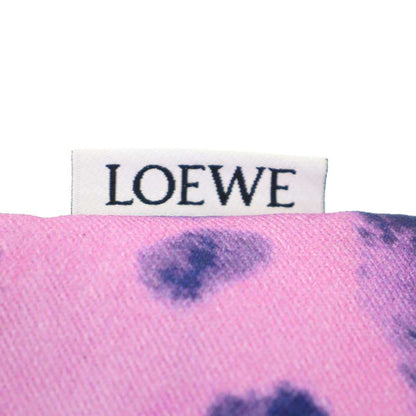 Loewe Dice Print Drawstring Pouch Navy Purple