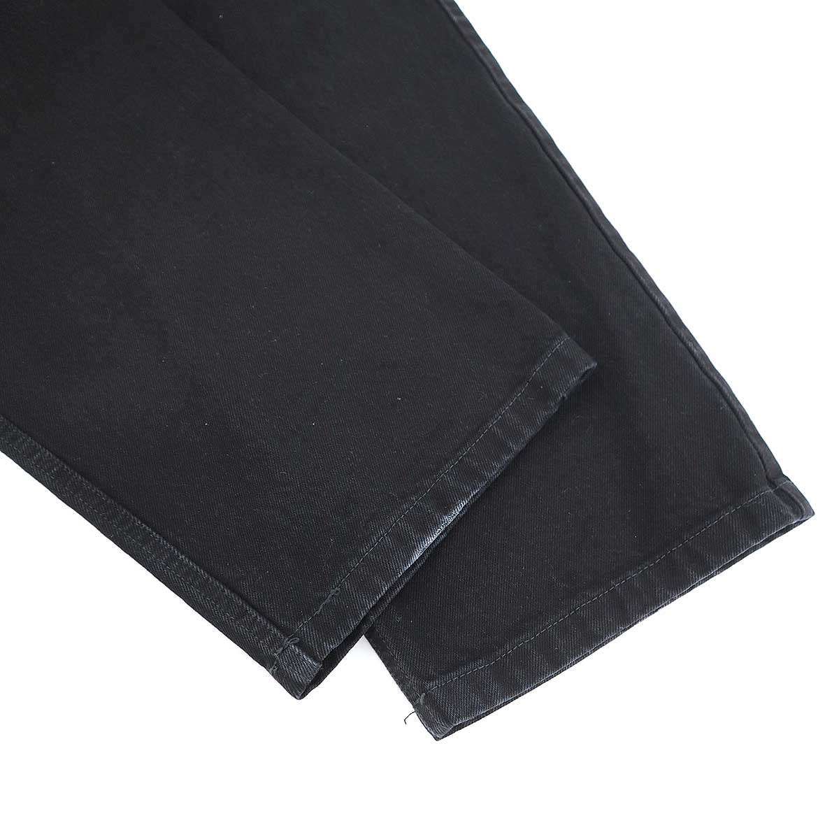Balenciaga Loose Fit Denim Pants Black Xxs