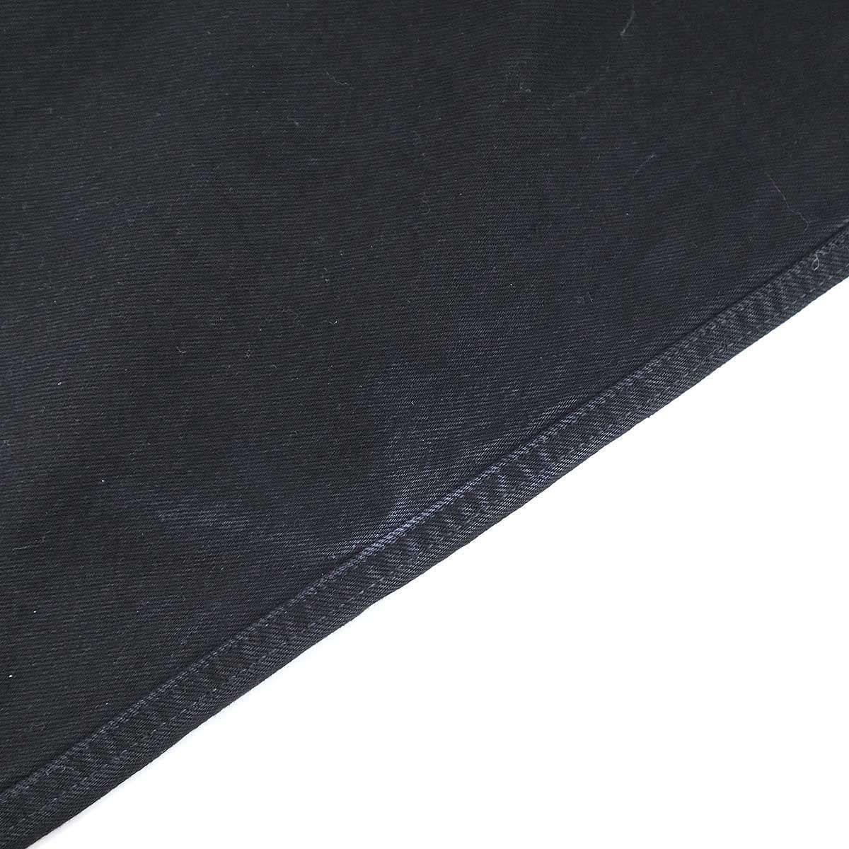 Balenciaga Loose Fit Denim Pants Black Xxs