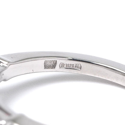 Bvlgari Solitaire Ring Glyph Platinum Wedding Engagement