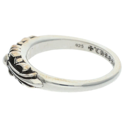 Chrome Hearts Baby Classic Floral Cross Silver Ring