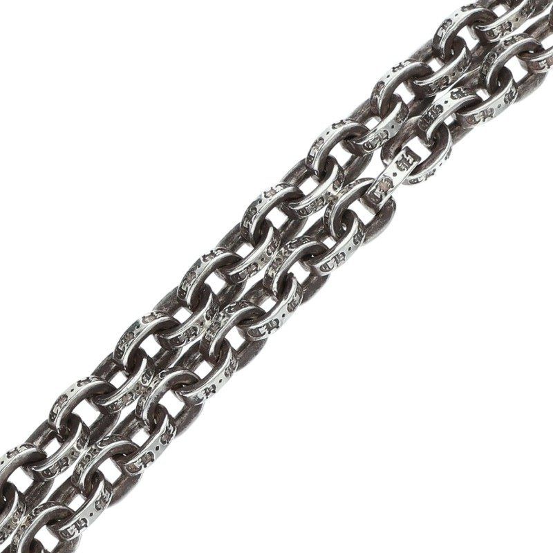 Chrome Hearts Paper Chain 20 Silver Necklace