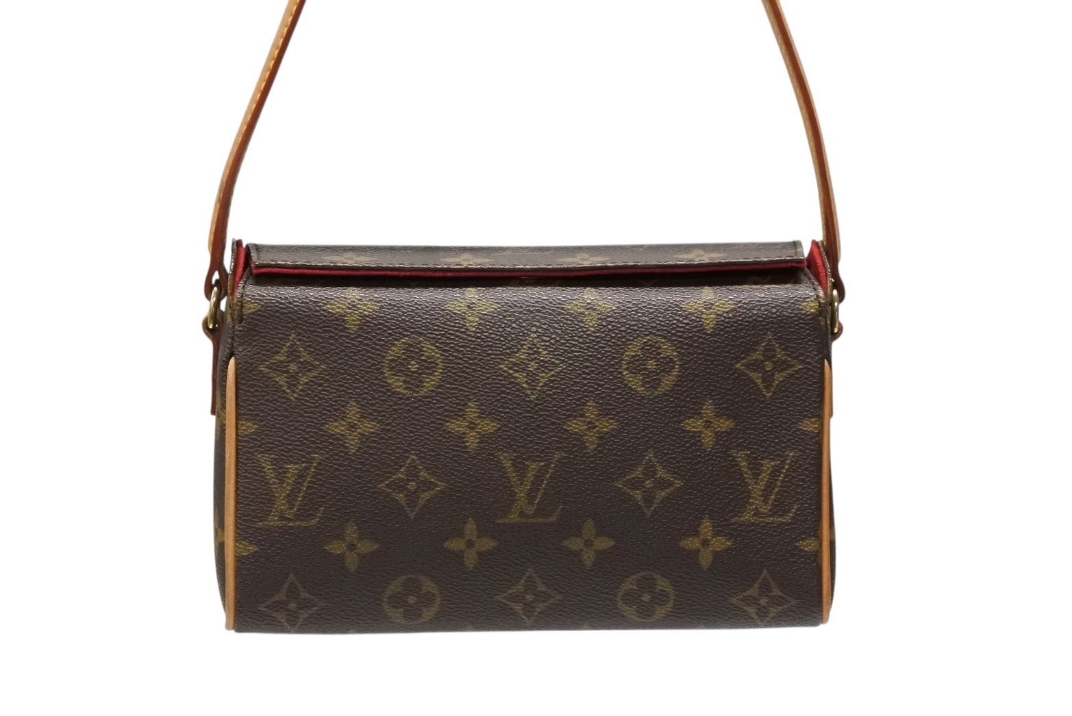 Louis Vuitton Handbag Recital Monogram Canvas Gold Brown — view 2