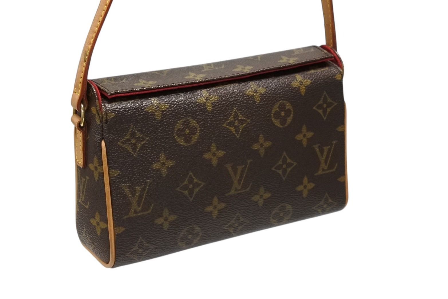 Louis Vuitton Handbag Recital Monogram Canvas Gold Brown — view 4