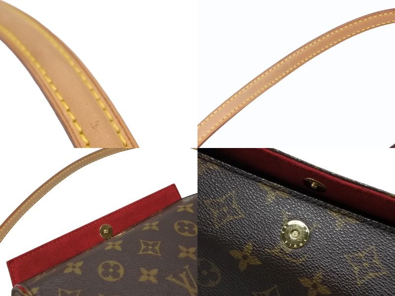 Louis Vuitton Handbag Recital Monogram Canvas Gold Brown — view 7