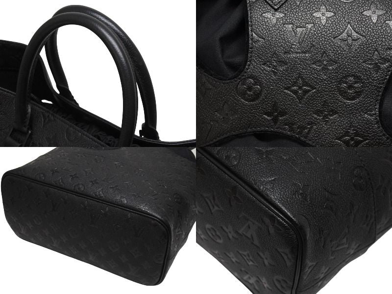 Louis Vuitton Comme Des Garcons Rei Kawakubo Tote Bag with Holes MM Monogram — view 6