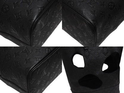 Louis Vuitton Comme Des Garcons Rei Kawakubo Tote Bag with Holes MM Monogram — view 7