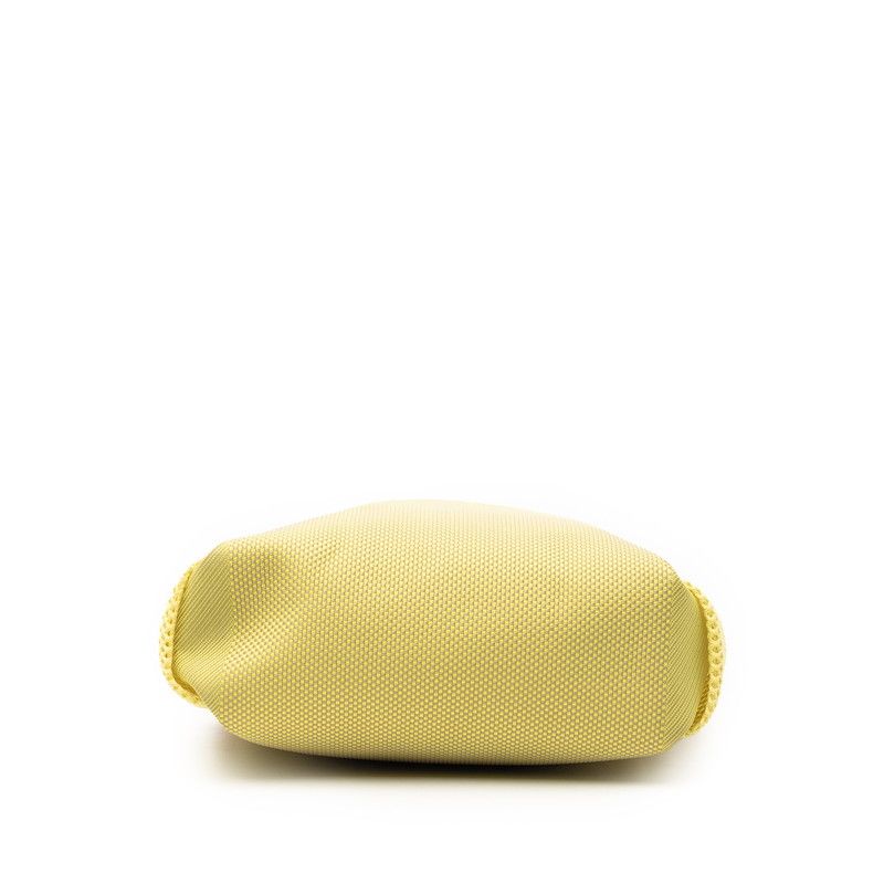 Louis Vuitton Damier Jean Weatherly LV Cup Shoulder Bag Yellow Canvas Leather