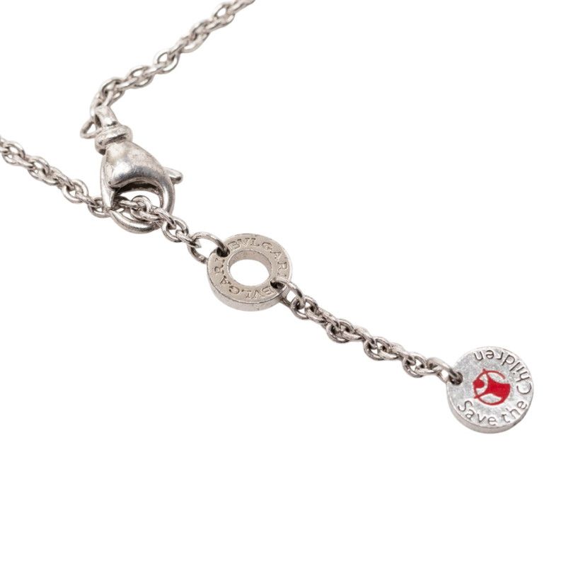 Bvlgari Se Bu the Children SM Bracelet Silver Black Ceramic