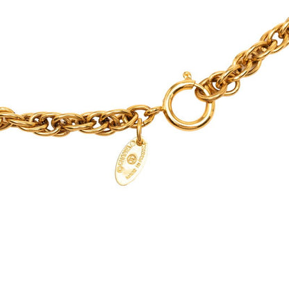 Chanel Long Necklace Gold Plated