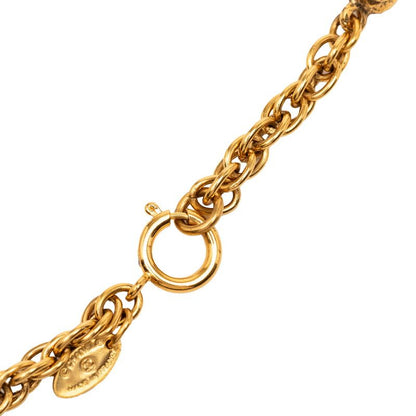 Chanel Long Necklace Gold Plated