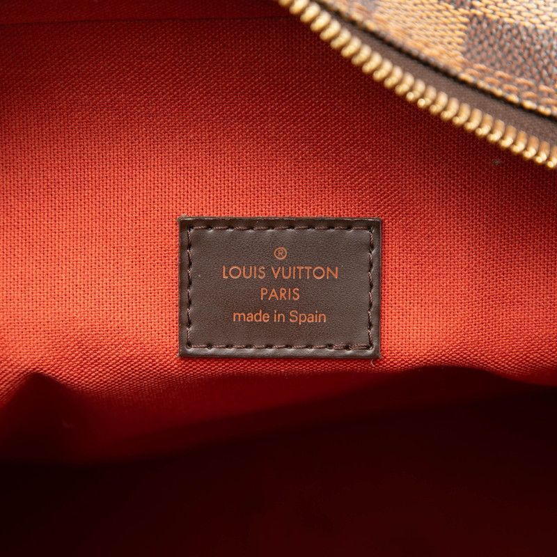 Louis Vuitton Damier Olaf MM Crossbody Shoulder Bag Brown Leather