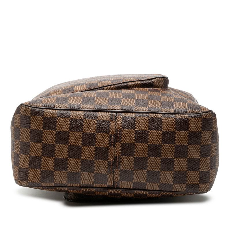 Louis Vuitton Damier Olaf MM Crossbody Shoulder Bag Brown Leather