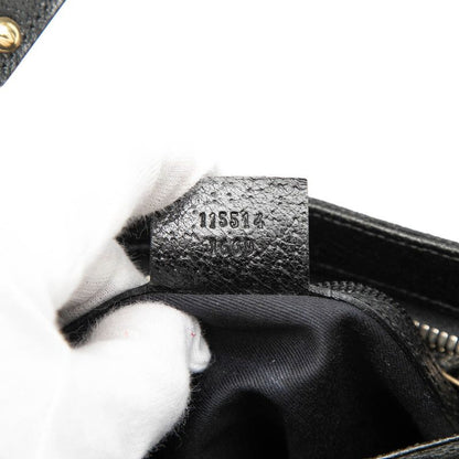 Gucci GG Canvas Crossbody Shoulder Bag Black