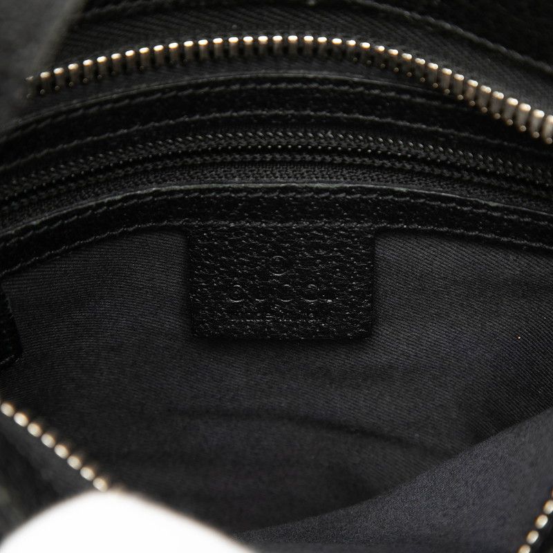 Gucci GG Canvas Crossbody Shoulder Bag Black