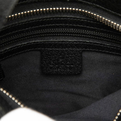 Gucci GG Canvas Crossbody Shoulder Bag Black