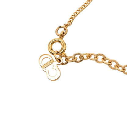 Dior Cdlogo Chain Pendant Necklace Plated