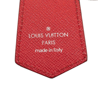 Louis Vuitton Damier LV Alps Porte Cles Small Echappe Key Ring Key Holder Red