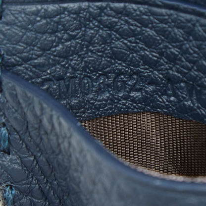 Fendi Selleria Fragment Case Card Navy Red Leather