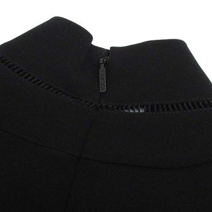 Gucci High Neck Stretch Dress Sleeveless Black 40