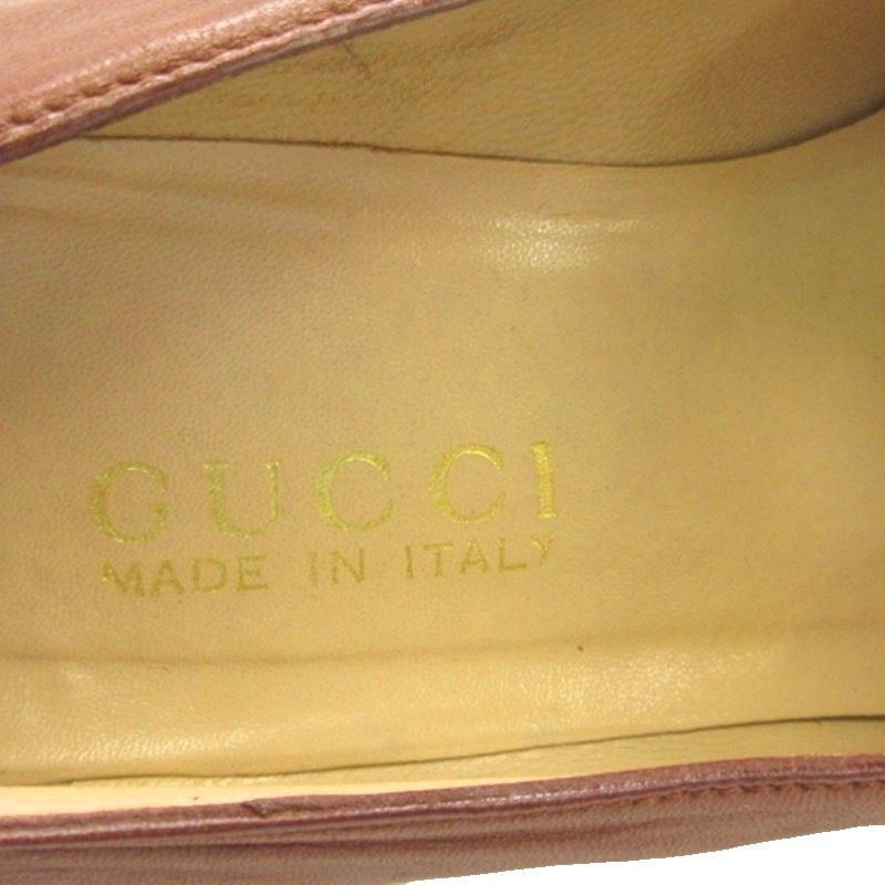 Gucci Bamboo Loafers Leather Brown