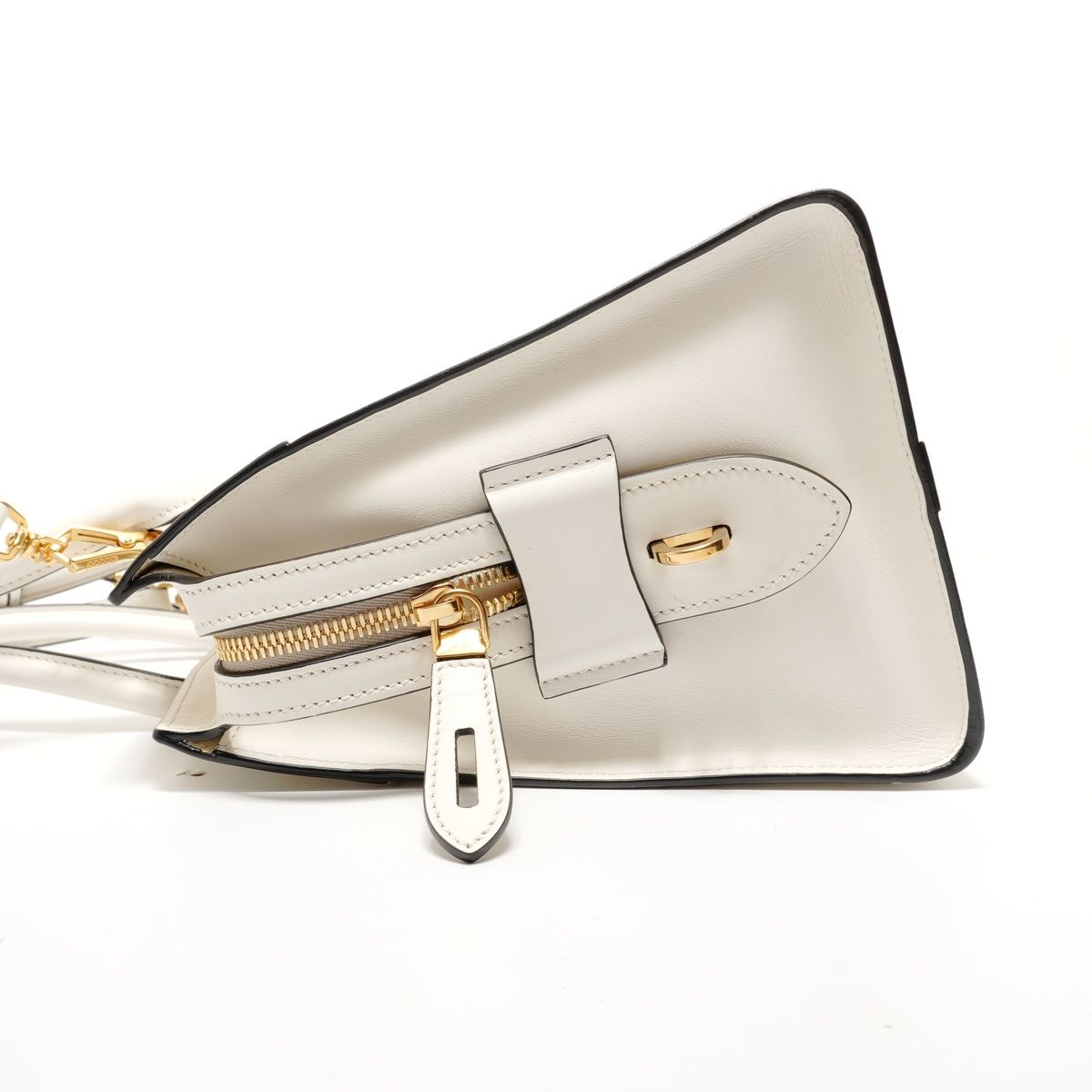 Prada Handbag Biblioteque Saffiano Leather 2-Way