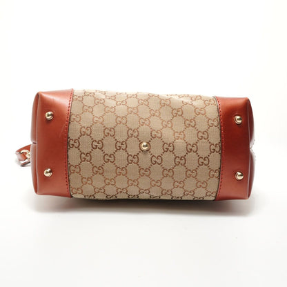 Gucci Tote GG Canvas Lame Charm