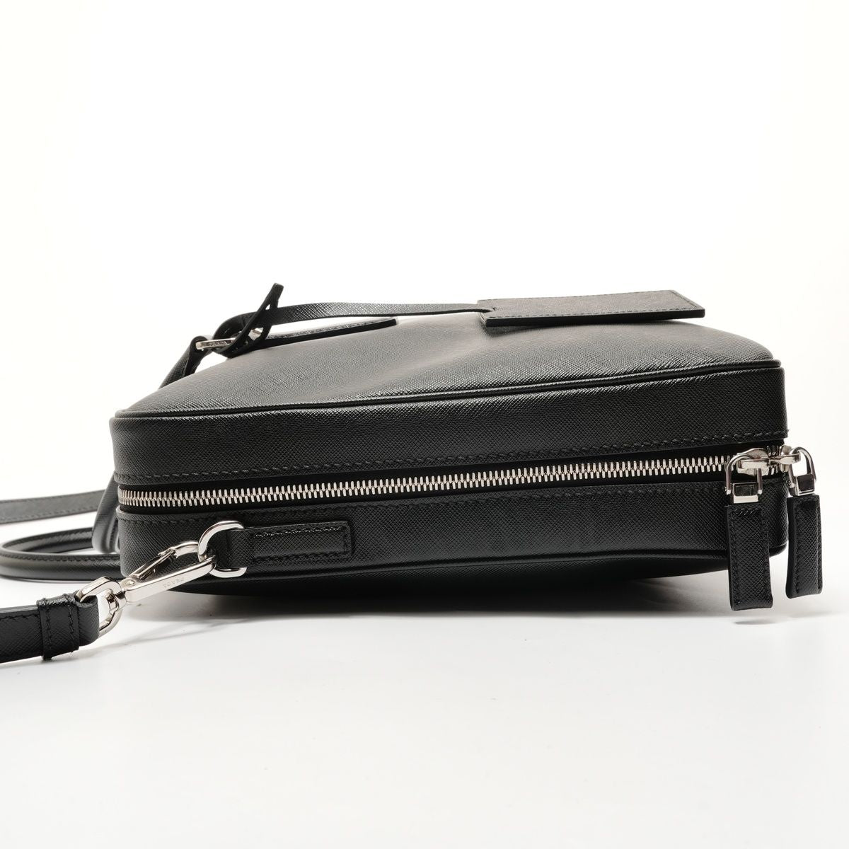 Prada Handbag Sapphia Leather Briefcase