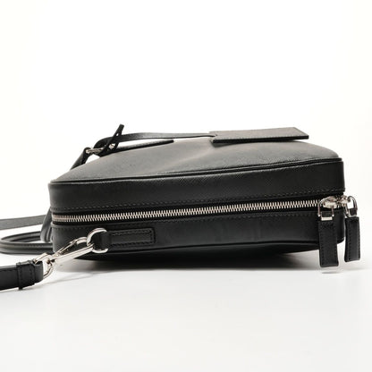 Prada Handbag Sapphia Leather Briefcase