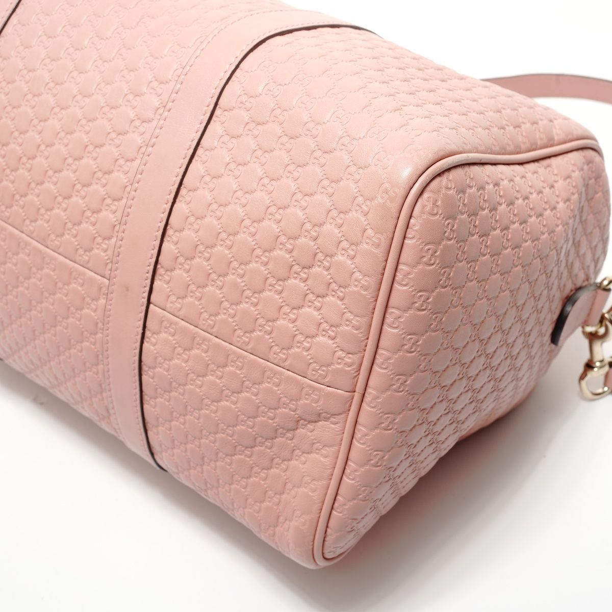 Gucci Boston Bag Guccissima Micro GG Mini