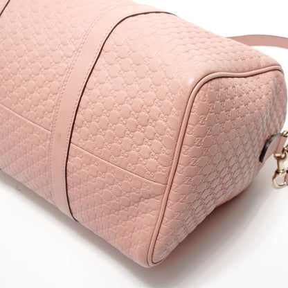 Gucci Boston Bag Guccissima Micro GG Mini